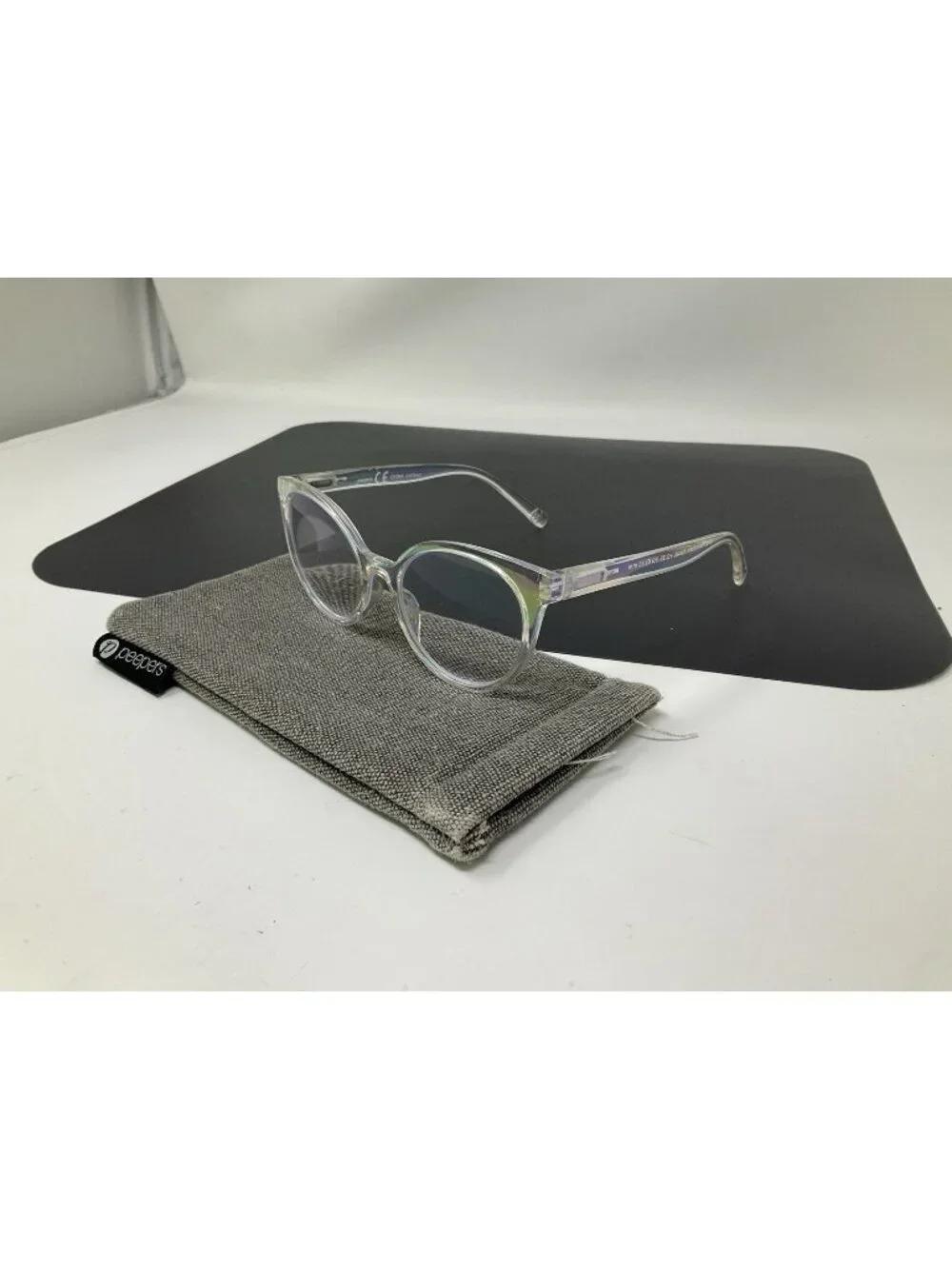 Peepers Moonstone BlueLight Blocking Reading Glasses iridescent Clear 2.25
